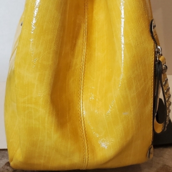 ๐พ๐"Think FALL"๐๐พKathy Van Zeeland Purse, Sunny Yellow, EUC - Picture 6 of 11